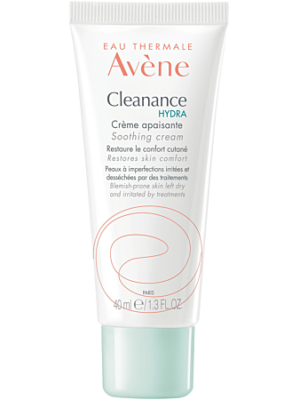 Avène crème apaisante - peaux desséchées et irritées par traitements 40ml