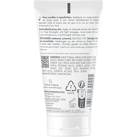 Cleanance Pur Masque Détox Tube 50ml