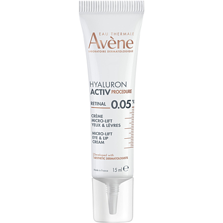 Eau Thermale Avène - Hyaluron Activ Procedure Crème Micro-Lift Yeux & Lèvres - 0.05% Rétinal 15ml
