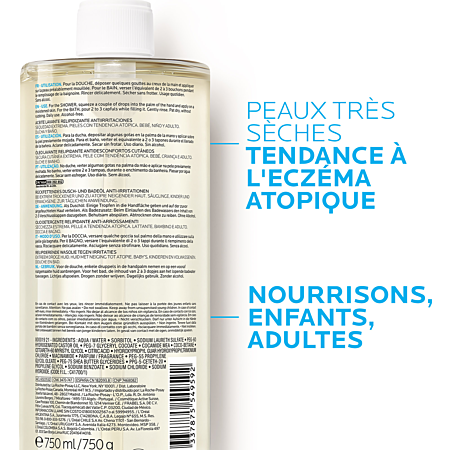 Lipikar huile lavante AP+ 400ml