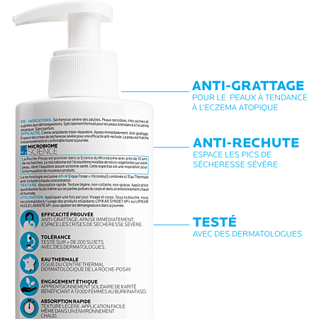 La Roche-Posay Lipikar Crème AP+M 400ml