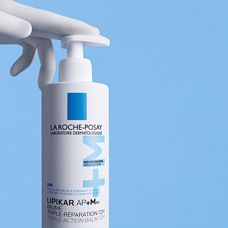 La Roche-Posay Lipikar AP+Max Baume Triple-Réparation 72h Flacon pompe 400ml