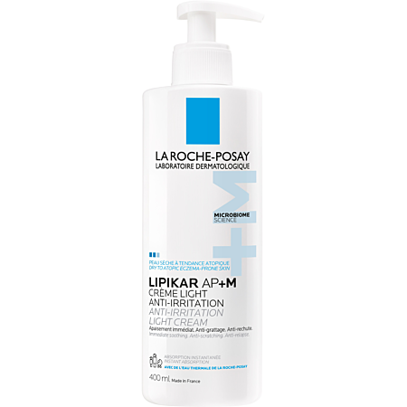 La Roche-Posay Lipikar AP+M Crème Light Anti-irritation Flacon pompe 400ml