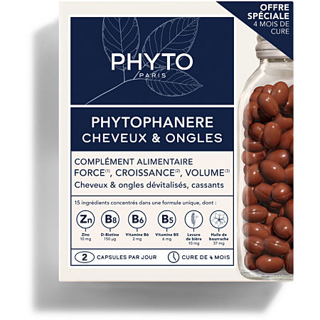 Phyto Phytophanere 4 mois de traitement lot 2x120 capsules