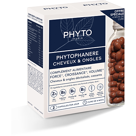 Phyto Phytophanere 4 mois de traitement lot 2x120 capsules
