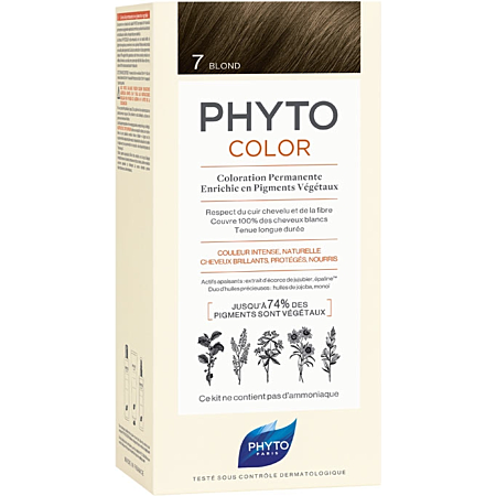 Phytocolor coloration permanente- teinte 7 blond