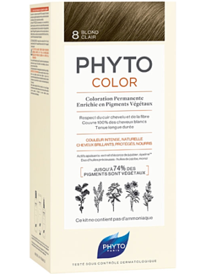 Phytocolor coloration permanente - 8 blond clair