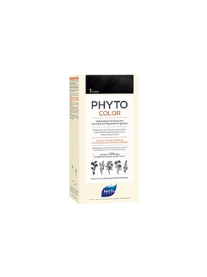 Phytocolor coloration permanente -teinte : 1 noir