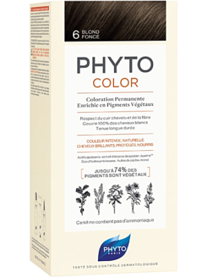 Phytocolor coloration permanente- teinte 6 blond foncé