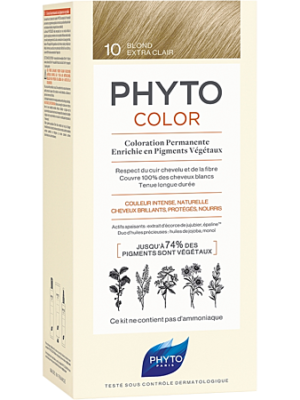 Phytocolor 10 Blond Extra Clair Kit De Coloration