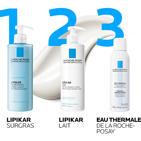 La Roche-Posay Lipikar surgras crème lavante anti-dessèchement 400ml