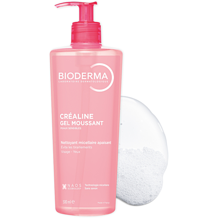 Bioderma Créaline gel moussant 500 ml