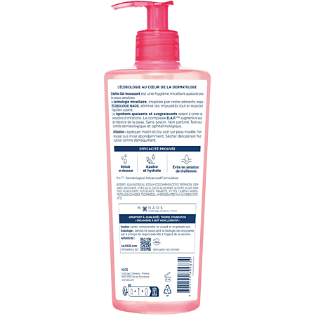 Bioderma Créaline gel moussant 500 ml