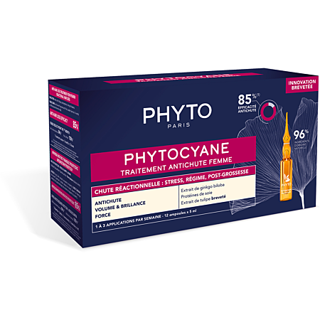 Phytocyane Femme chute réactionnelle 12 x 5 ml