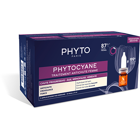 Phyto Phytocyane Femme chute progressive 12 x 5 ml