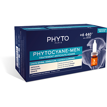 Phytocyane Homme chute progressive 12 x 3,5 ml