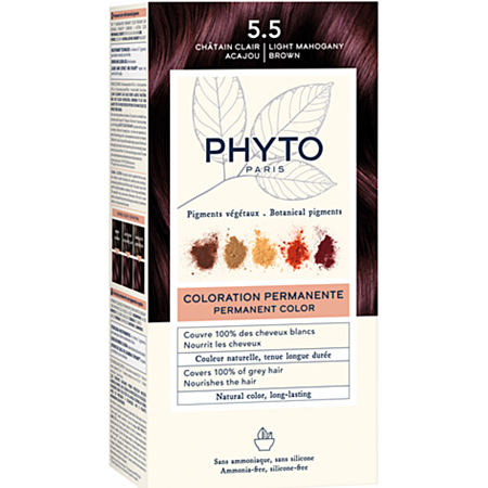 Kit coloration - 5.5 marron acajou nouvelle teinte