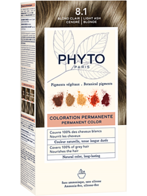 Kit coloration - 8.1 blond clair cendré nouvelle teinte
