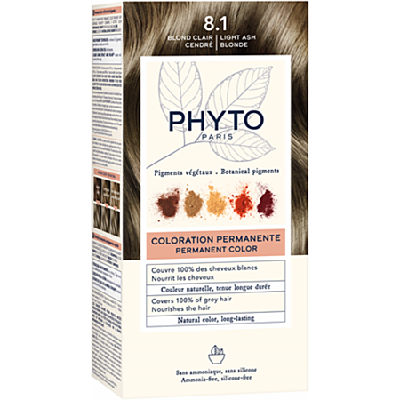 Kit coloration - 8.1 blond clair cendré nouvelle teinte