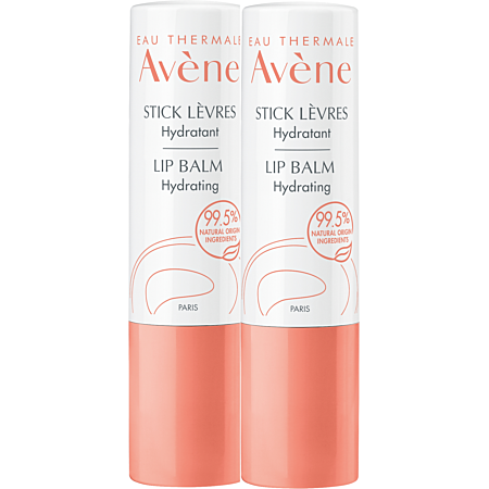 Avène Stick lèvres hydratant protection quotidienne lot 2x4g