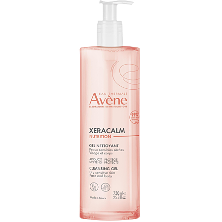 Eau Thermale Avene - Hygiène Gel Nettoyant nutrifluide 750 ml