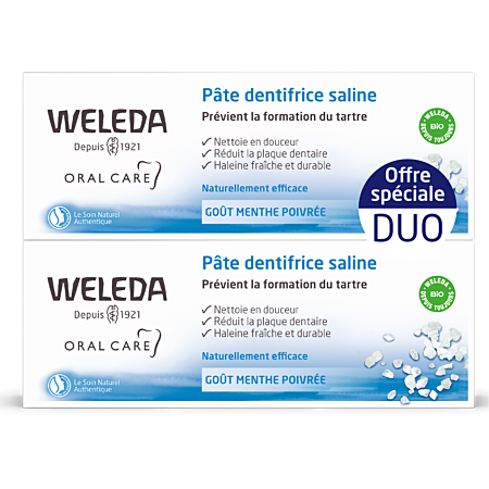 3596202561946_1 (1) Weleda Pâte dentifrice saline lot 2x75ml