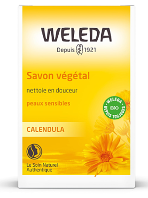 Weleda Savon végétal au calendula 100g