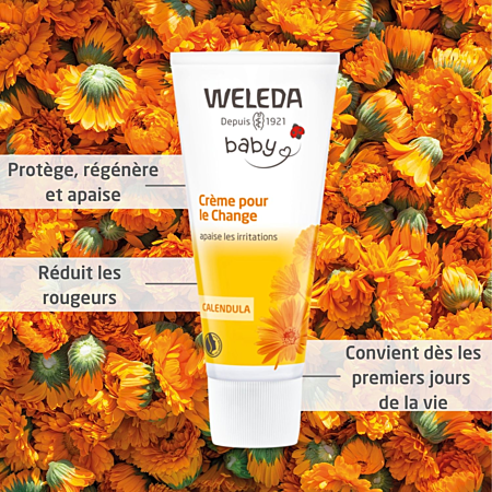 Crème pour le change au calendula 75ml